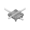 Conector transversal 4-śrubowe M6 B=30mm (acero galvanizado en caliente) AN-04A/OG/-1