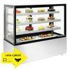 Confectionery Display Cabinet Simple, capacity 670l, white, Velvet 1540, Amitek 1140034