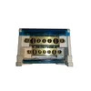 Connection distributor 2 poles with 7 holes 100A 500V 65x51x45mm mounting on DIN rail