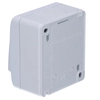 Connector 1-biegowy stair, surface-mounted,IP44, white, HERMES