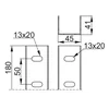 Connettore canale LC41H41MC 851541