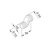 Connexion excentrique Oras 2szt 203105/2