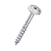 Construction screws 6x160mm Rawlplug R-PTK-60160-100 with washer head and partial thread