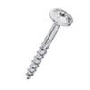 Construction screws 8x80mm Rawlplug R-PTK-80080-50 with washer head and partial thread