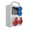 Construction switchgear Pawbol R-BOX 240 1x32.5 1x16.5 2x230V B.1701-R