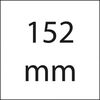 Continuous-hard bit 1/4 "DIN3126E6,3 PH1x152mm Wera