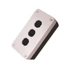 Control box empty box with 3 holes for 3 buttons 22mm IP65