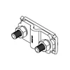 Control joint 2-śrubowe M10 B=30mm type 5 (hot-dip galvanized steel) AN-07D/OG/-N