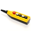 control pendant,5 buttons, including the emergency stop button 30 mm, two speeds T0-PV5E30B44