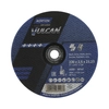 Convex cutting disc Norton Vulcan 230x2.5x22.23 inox metal for angle grinder