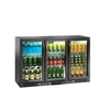 Cooler de bar profissional 3-Drzwiowa que pode ser aberto 280L Amitek 1140021