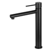 Corsan Lugo tall washbasin tap black CMB7512BL