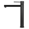 Corsan Lugo tall washbasin tap black CMB7512BL