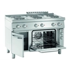 Cozinha 6-Płytowa Elétrica 6x2,6 kW + Forno Convecção 1/1 Gn Bartscher