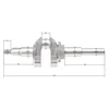 Crankshaft Rato engine RV340D 13300-Z320110-0000