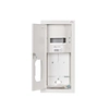 Cuadro de contadores de empotrar RL-1F6 ZSZ con ventana y cerradura. espacio en el mostrador 1 fase y 6 protecciones tipo SIP31