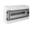 Cuadro modular hermético (500V AC ,1000V DC) 1x18 de superficie IP65 RH-18 36.18