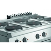 Cucina 6-Płytowa Elettrica 6x2,6 kW + Forno Convezione 1/1 Gn Bartscher