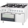 Cucina A Gas 6-Palnikowa Con Forno Elettrico. 39.5 kW Gas naturale Stalgast 9718110