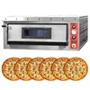 Cuptor pizza 1-poziomowy 400V 9kW camera 720x1080 6x Ø35 cm 165kg