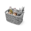 Cutlery basket, gray