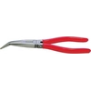 Cutting pliers, elongated, curved, insulated by immersion.("stork's beak" type), 200mm FORMAT