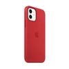 Apple iPhone 12, 12 Pro Silikoninis dėklas su MagSafe, Raudonas ((Product)Red)