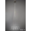 24022 Pendant lamp Bulb 15x10W G4 matt nickel, clear glass - NNB