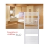 ELVL Electric bathroom radiator BKO.ES 450 x 1680 mm, White