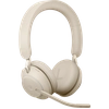 Jabra Evolve2 65 headset, Link 380c MS, stereo, beige