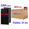 DAH saules DHN-72X16/DG, 575 W paneļi, ToPCon