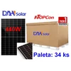 DAH Solar DHN-54X16/FS(BW)-440 W paneler, helskärm