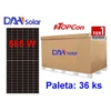DAH Solar DHN-72X16/DG(BW)-585 W panelek, TopCon, Dupla üveg
