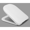 Dante Slim toilet seat for Roca GAP, soft-closing, detachable, duroplast, hinge C5002G