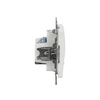 Datora ligzda 2xRJ45 kat.6 STP, balts SEDNA DESIGN