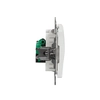 Datora ligzda RJ45 kat.5e UTP, balts SEDNA DESIGN