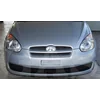 Hyundai Accent - Chrome Strips Grill Chrome Dummy Bumper Tuning