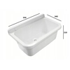 SINK SINK HOUSEHOLD SINK WHITE 55