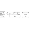 Coreline Málaga street luminaire BRP102 LED110/740 2nd DM 83W 9006LM