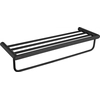 Deante Round ribbed shelf, black - additional 5% DISCOUNT with code DEANTE5