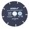 Dedra medienos ir plastiko pjovimo diskas 125mm/22,2mm