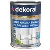 Dekoral Emakol Δυνατό καφέ γυαλιστερό χρώμα για ξύλο και μέταλλο 0,2l