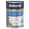 Dekoral Emakol Peinture forte pour bois et métal, blanc brillant 0,9l