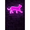 Dekoratiivne plastikust LED-valgusti Kitty the Cat – roosa