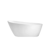 Die freistehende Badewanne Besco Melody 170 enthält eine Siphonabdeckung mit weißem Überlauf – ZUSÄTZLICH 5% RABATT FÜR CODE BESCO5