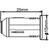 Dimmer de toque T-LED ZDS1 12-24V Variante: Dimmer de toque ZDS1 12-24V