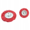 DISC ABRASIVE BRUSH 100 mm PVC NYLON STEM