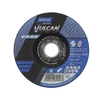 Disc de șlefuit convex Norton Vulcan 125x6,4x22,23 metal inox pentru polizor unghiular