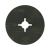 Disc din fibra Quantum F996 125x22 P120 pentru polizor unghiular