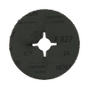 Disc fibră Norzon F827 125x22 P24 pentru polizor unghiular